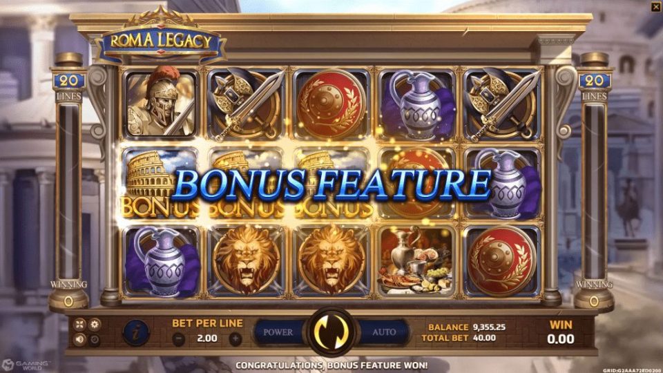  ทดลองเล่นสล็อต pg roma